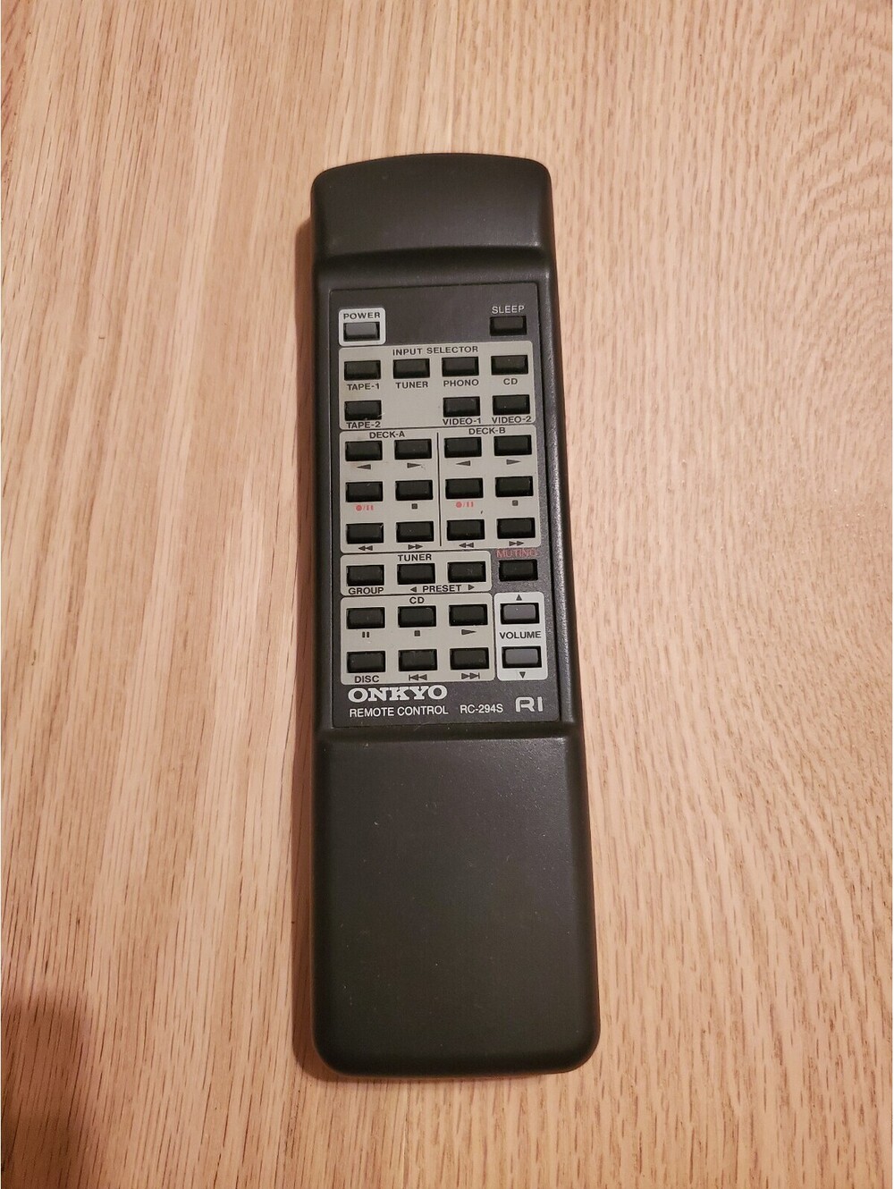 Onkyo RC-294S Remote Control for AV System